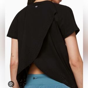 Lululemon Quick Pace TShirt - Black